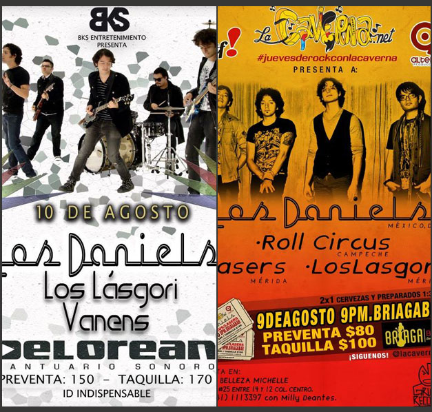 Siguiendo la múltiple actividad de conciertos que tiene esta segunda parte del año, en el segundo fin de semana de Agosto se estará presentando Los Da...